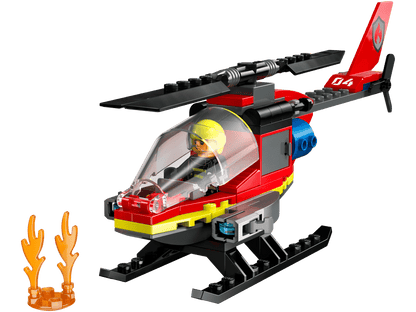 LEGO CITY: Fire Rescue Helicopter #60411