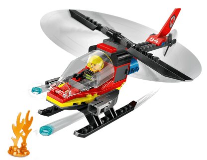 LEGO CITY: Fire Rescue Helicopter #60411