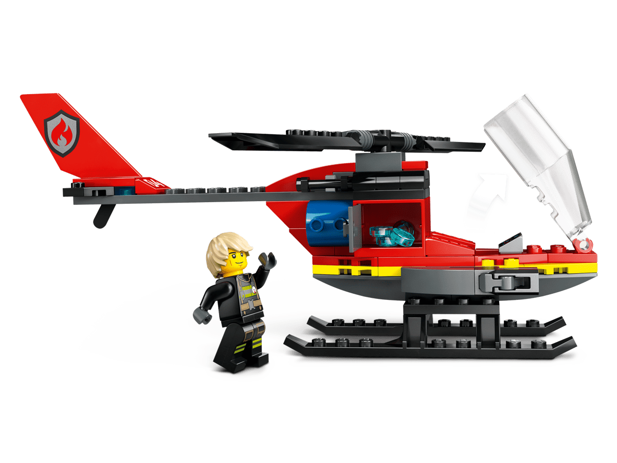 LEGO CITY: Fire Rescue Helicopter #60411