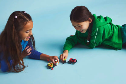 LEGO City: Pizza Vs. Fire Truck Race