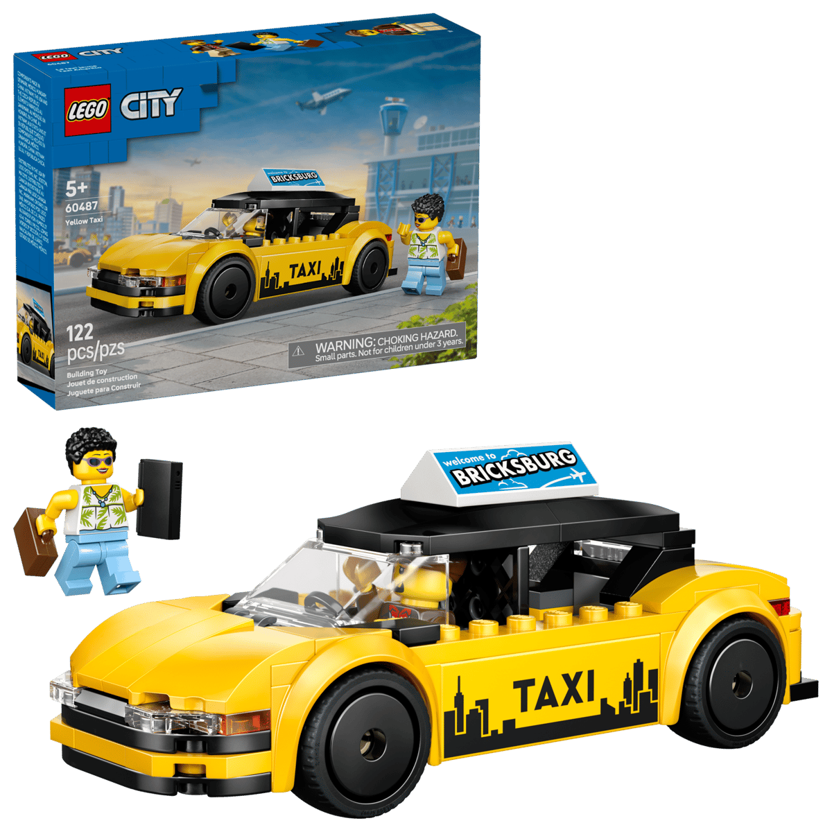LEGO City: Yellow Taxi #60487