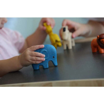 Plan Toys Wild Animals Set - Little Pickles Toy Store