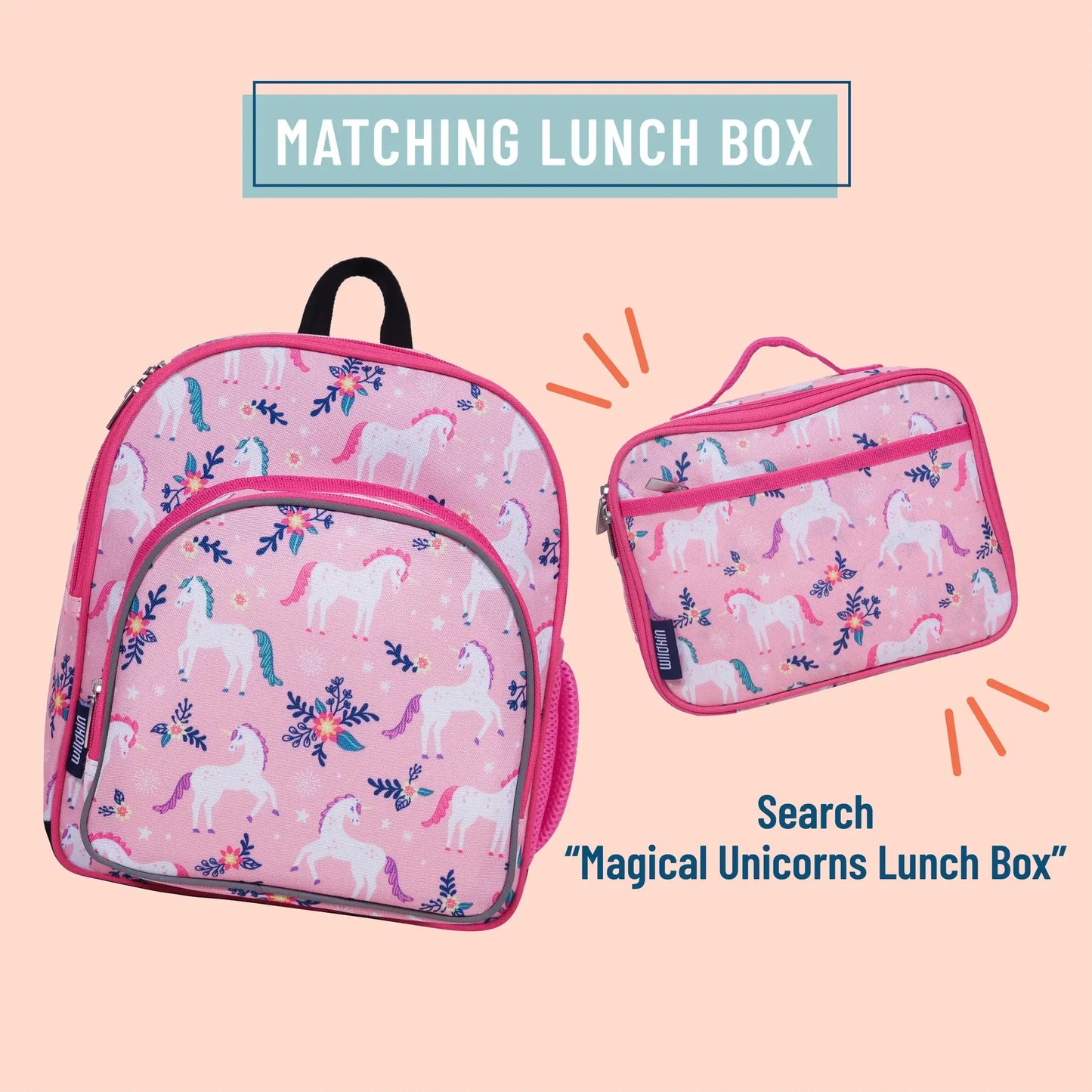 Magical Unicorns Backpack - 12 Inch