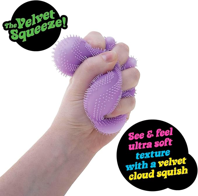 Schylling Official NeeDoh Fuzz Ball Wonder Waves