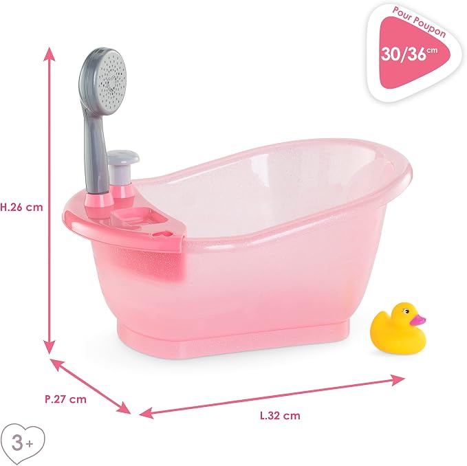 Corolle Bathtub and Shower 14"
