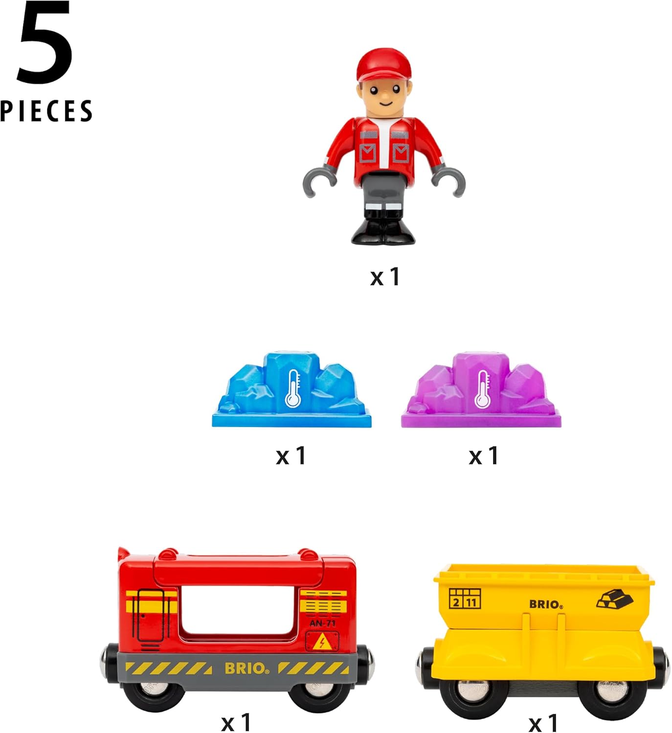 Brio Gemstone Cargo Train #36133