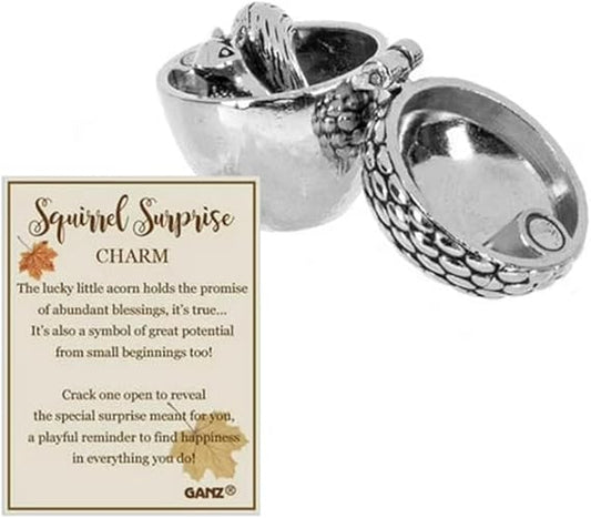 Squirrel Surprise Charm