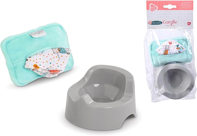 Corolle Bb12" Potty & Wipe