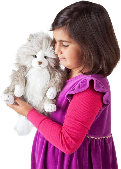 Folkmanis - Fluffy Cat Hand Puppet