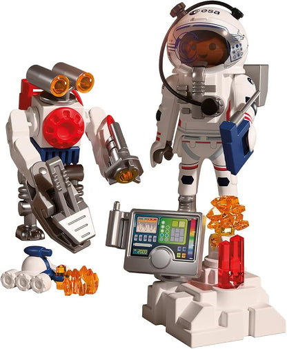 ESA: Astronaut with Robot