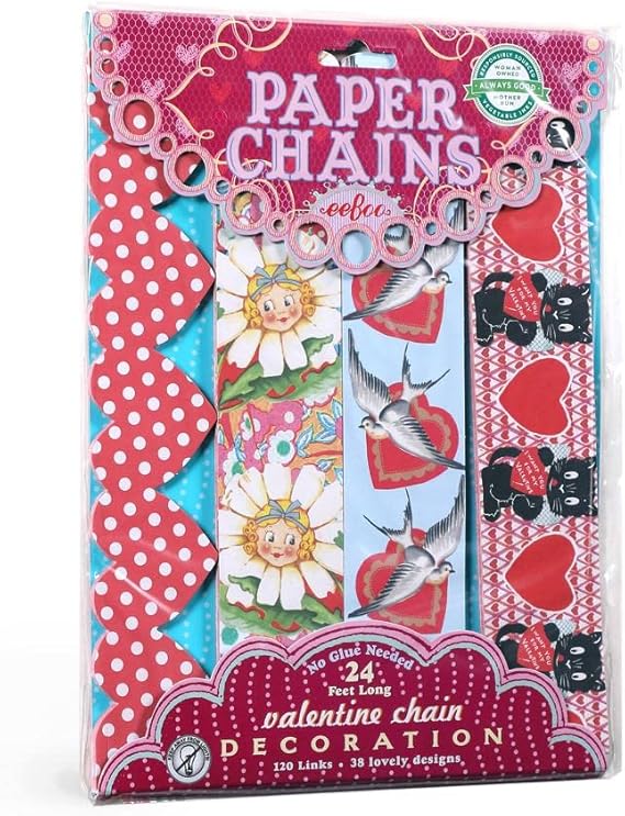 Valentine's Day Paper Chain