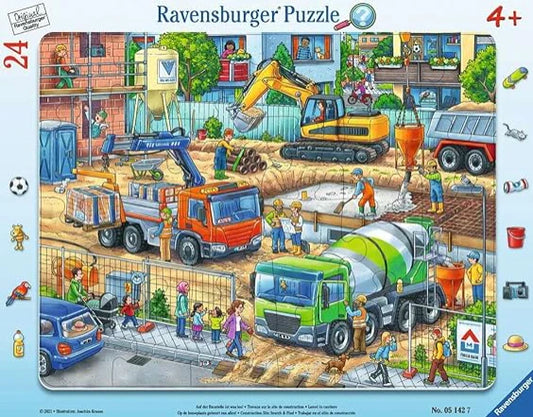 Framed Cardboard Puzzle - 24 Piece
