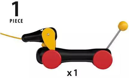 Brio Classic Pull Along Dachshund #30332