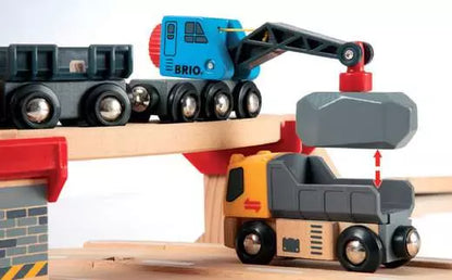 Brio Rail & Road Loading Set #33210