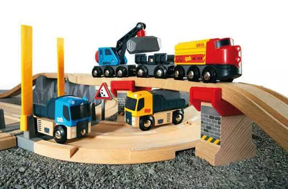 Brio Rail & Road Loading Set #33210