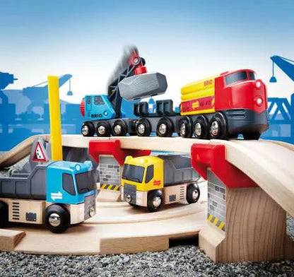 Brio Rail & Road Loading Set #33210