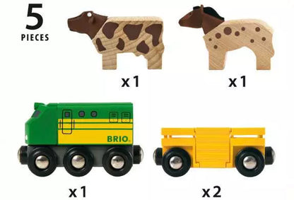 Brio Farm Train #33404 - Little Pickles Toy Store