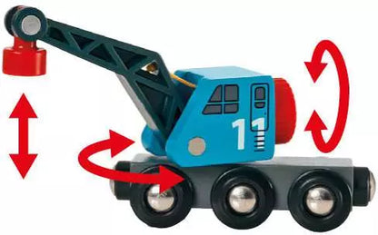 Brio Freight Ship & Crane #33534 - Little Pickles Toy Store