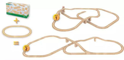 Brio 50 Piece Track Pack #33772 - Little Pickles Toy Store