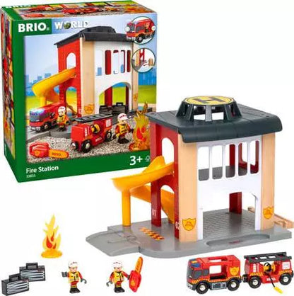Brio Central Fire Station #33833 - Little Pickles Toy Store