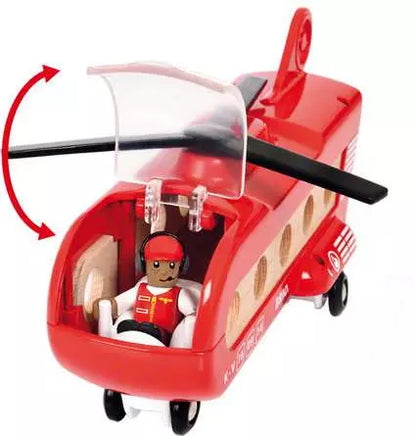 Brio Cargo Helicopter # 33886 - Little Pickles Toy Store