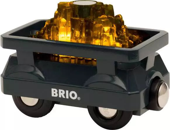 Brio Light Up Gold Wagon