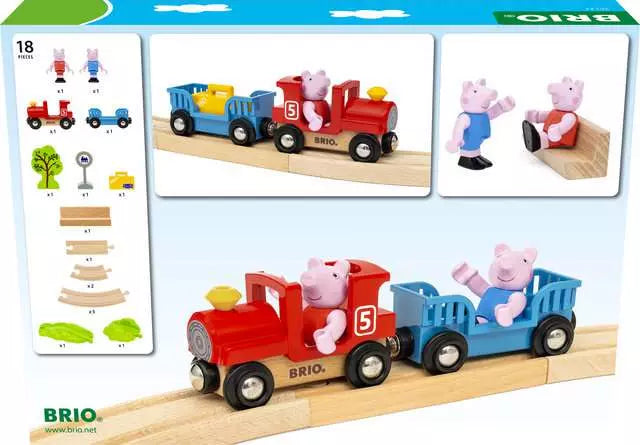 Brio Peppa Pig Train Set # 36123