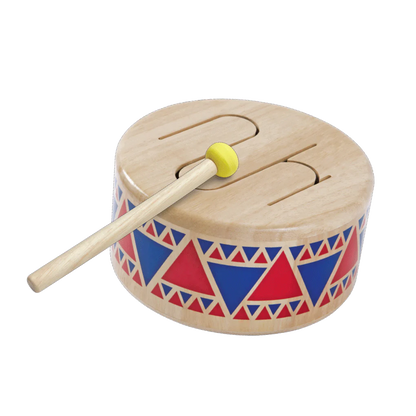 Plan Toys Solid Drum - Little Pickles Toy Store