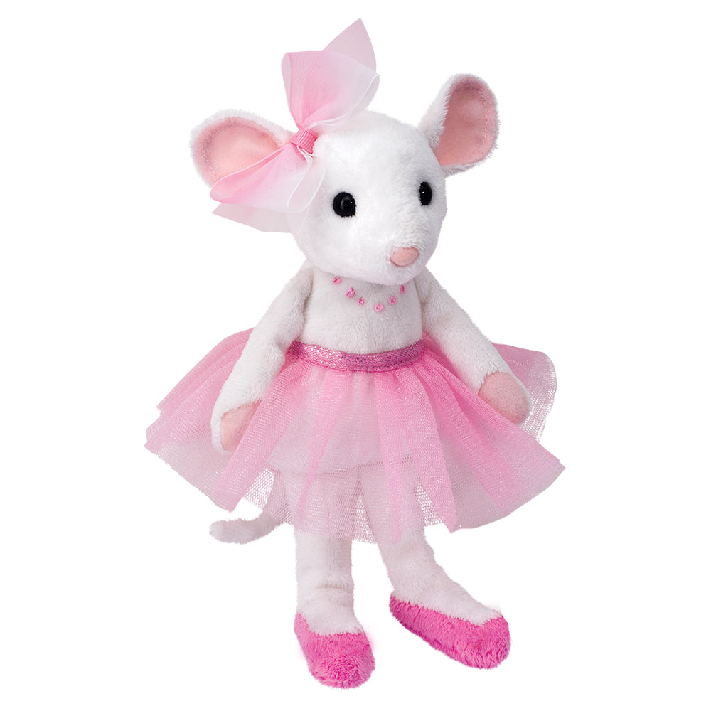 Petunia Ballerina Mouse Cuddle Doll
