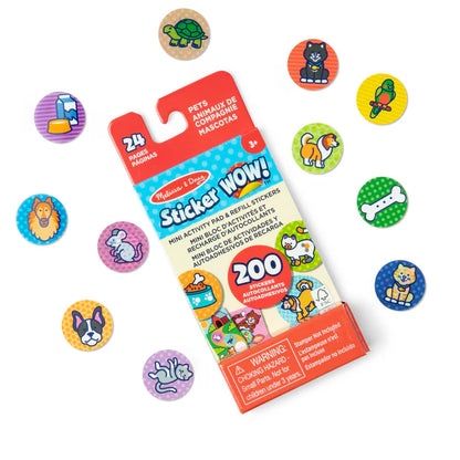 Sticker WOW! Mini Activity Pad & Refill Stickers - Pets