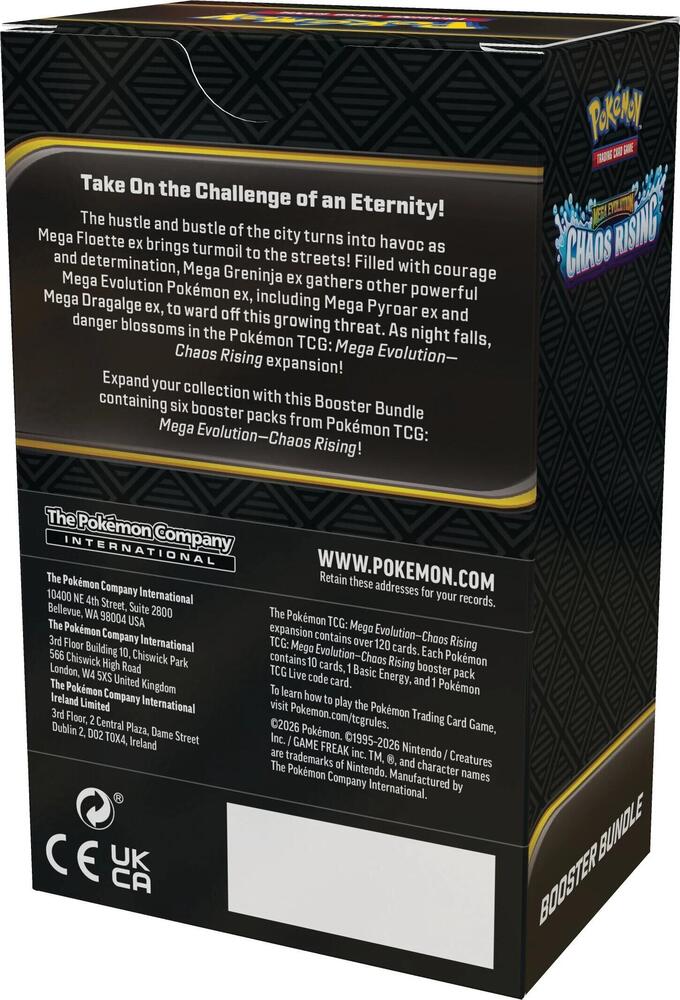 PKM: ME4: Chaos Rising: Booster Bundle