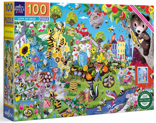 Love of Bees Puzzle 100 pc
