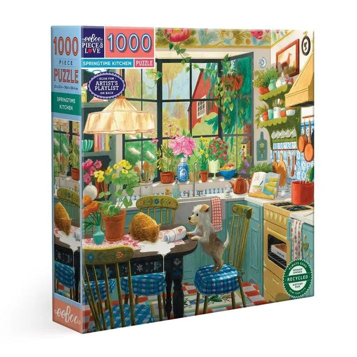 Springtime Kitchen 1000 pc Puzzle