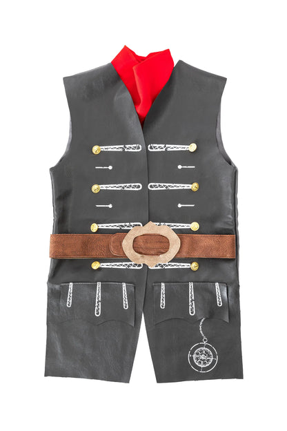Skully Pirate Vest, Belt & Scarf - Little Pickles Toy Store