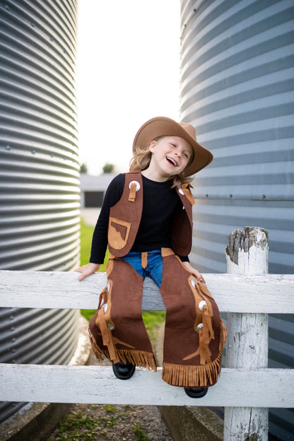 Cowboy Vest & Chaps - Little Pickles Toy Store