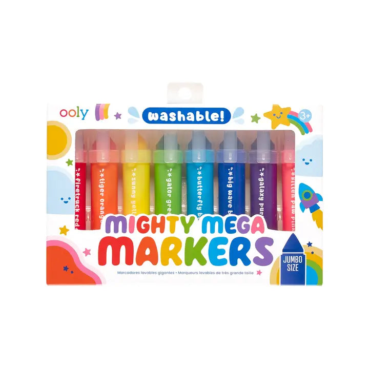 Ooly Mighty Mega Markers - Set of 8