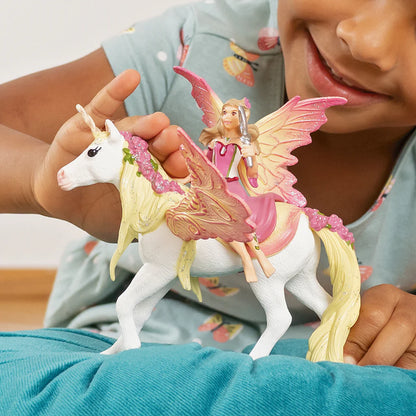 Schleich Fairy Feya with Pegasus unicorn - Little Pickles Toy Store