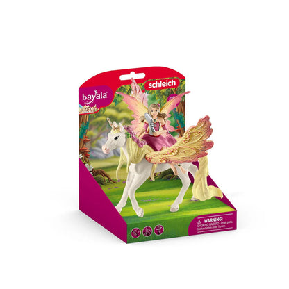 Schleich Fairy Feya with Pegasus unicorn - Little Pickles Toy Store