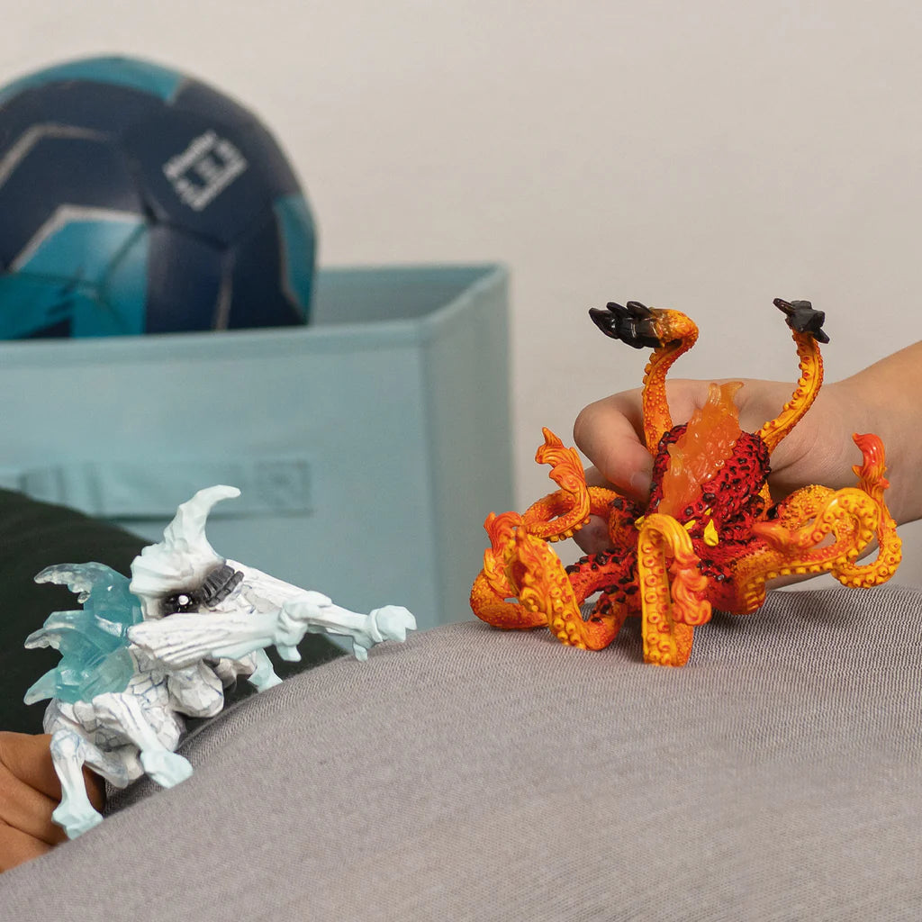 Schleich Ice bug vs Fire kraken