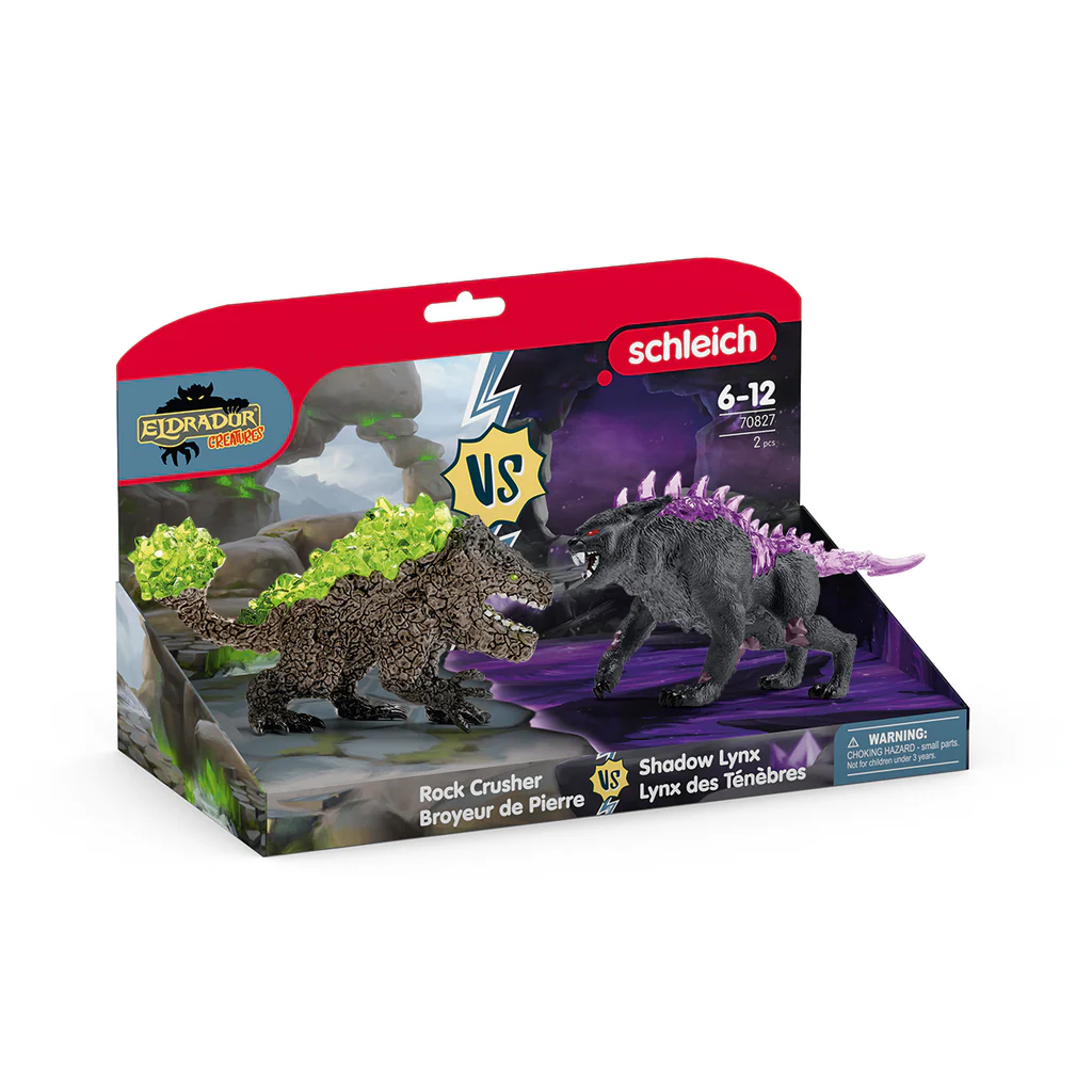 Schleich Shadow lynx vs Rock crush