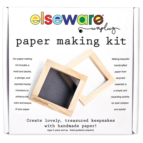 Elsewhere Unplug Paper Making Kit
