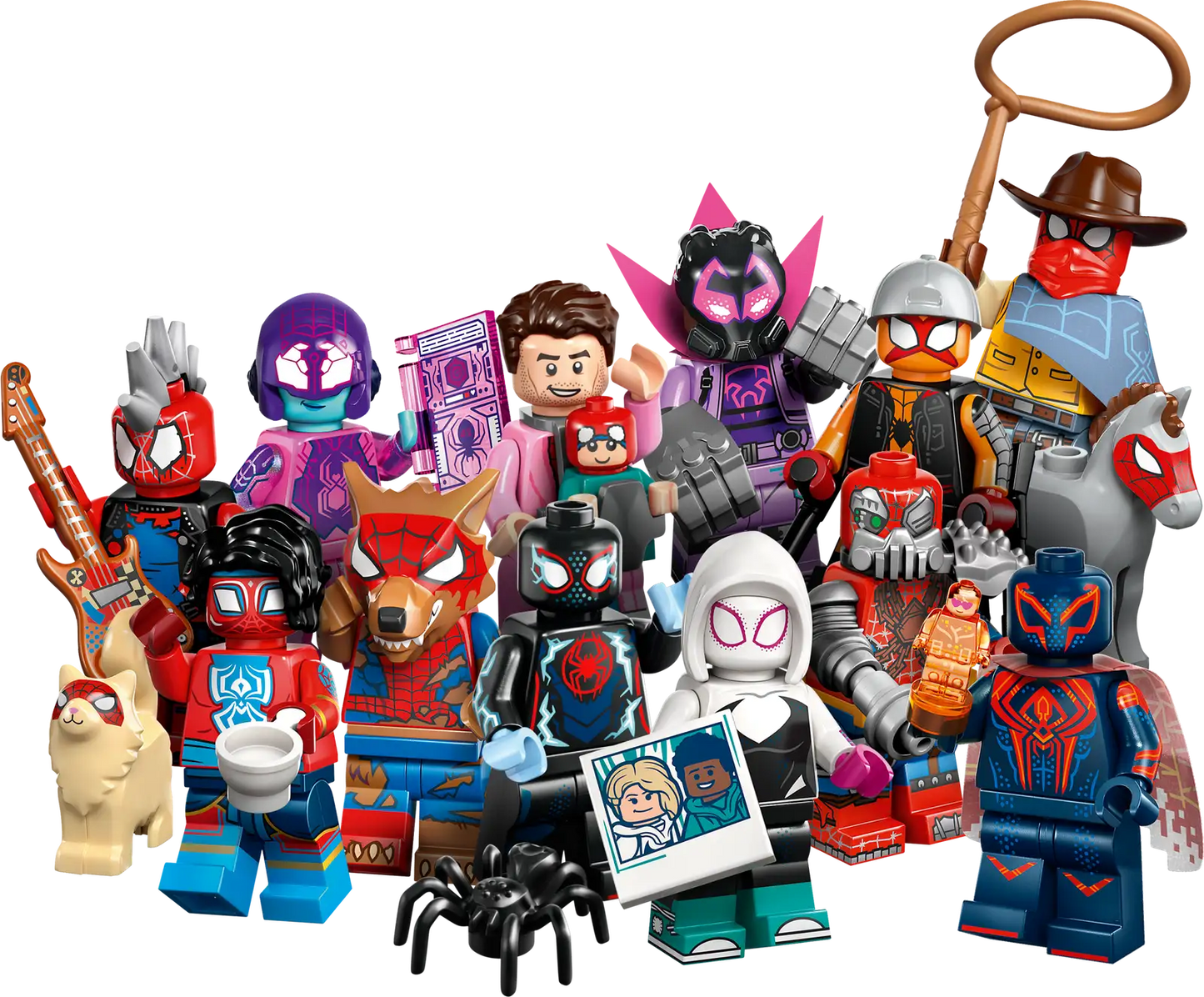 SpiderMan Across The Spider Verse MiniFigures #71050