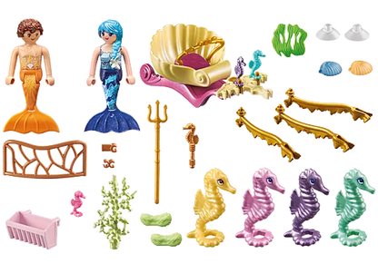 Mermaid Seahorse Carriage - Little Pickles Toy Store