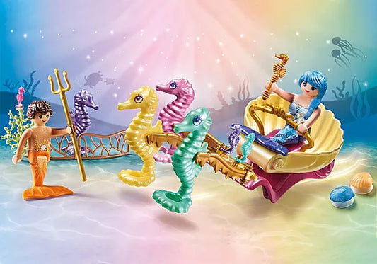 Mermaid Seahorse Carriage