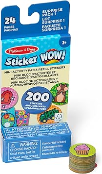 Sticker WOW! Mini Activity Pad & Refill Stickers - Mystery Series 1