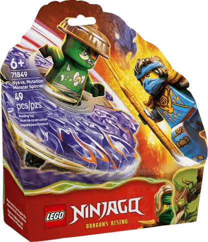 LEGO Ninjago: Nya vs. Mutation Monster Spinner Toy