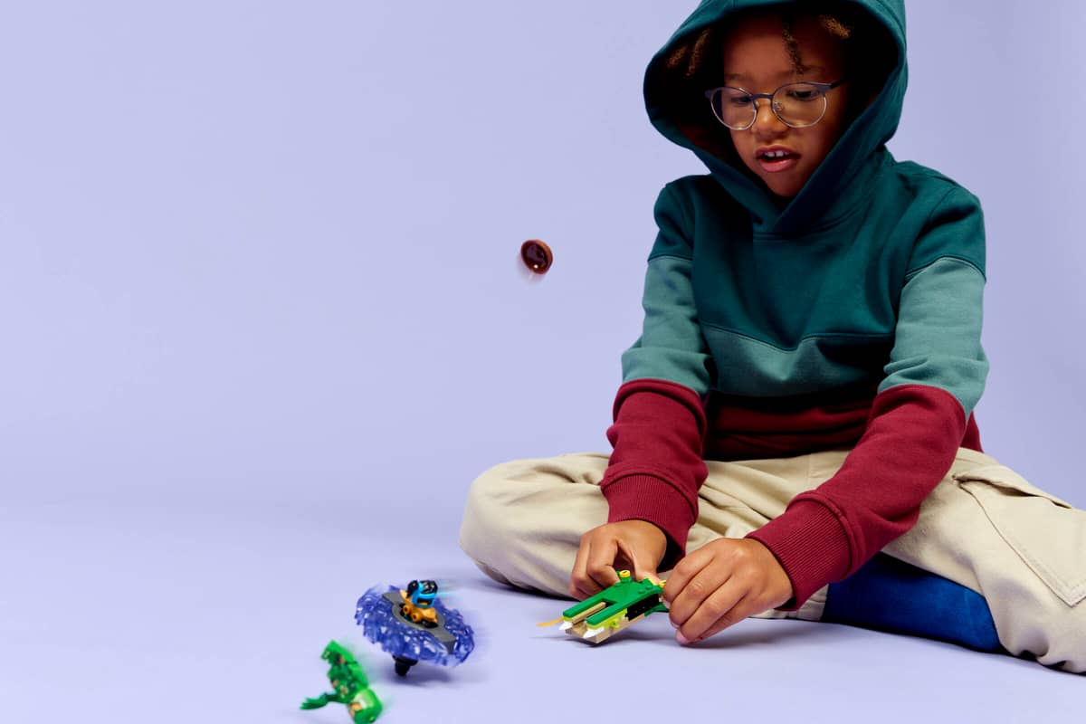 LEGO Ninjago: Nya vs. Mutation Monster Spinner Toy