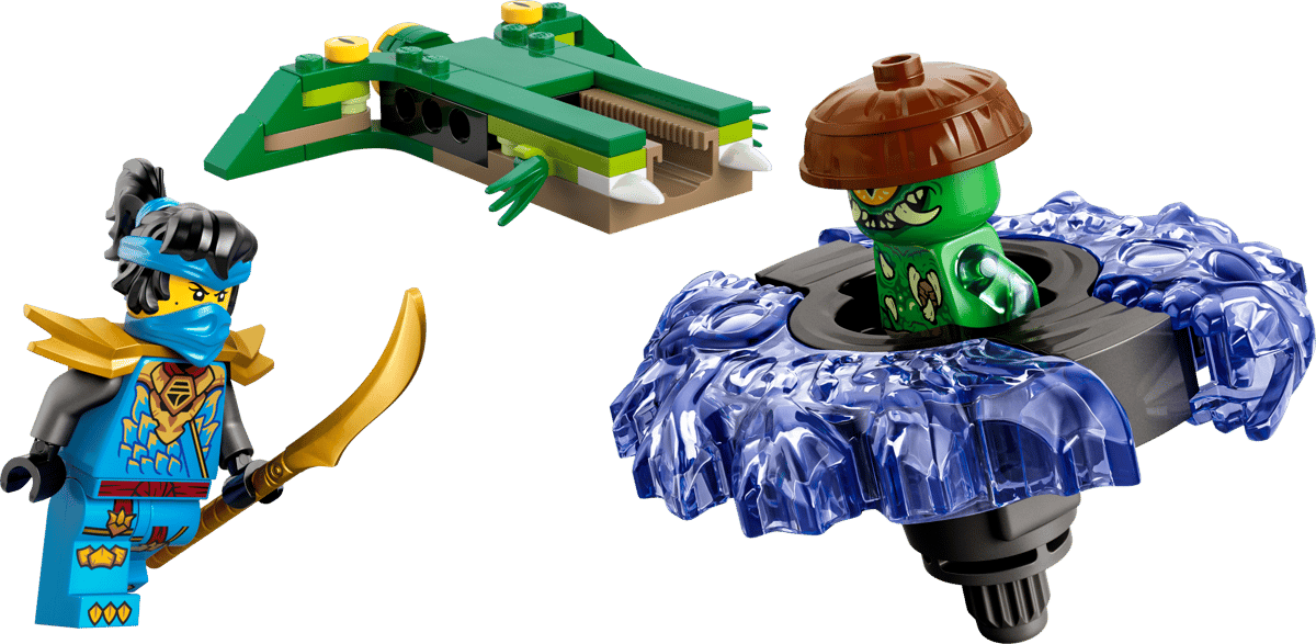 LEGO Ninjago: Nya vs. Mutation Monster Spinner Toy