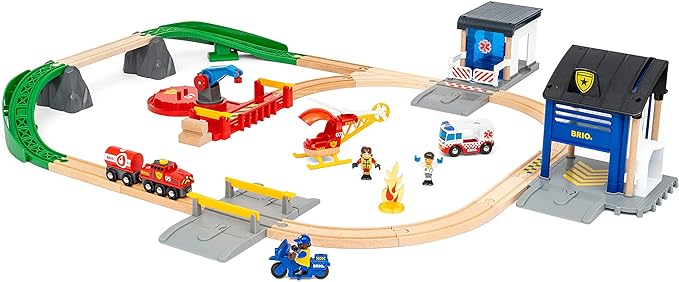 Brio Rescue Team Train Set