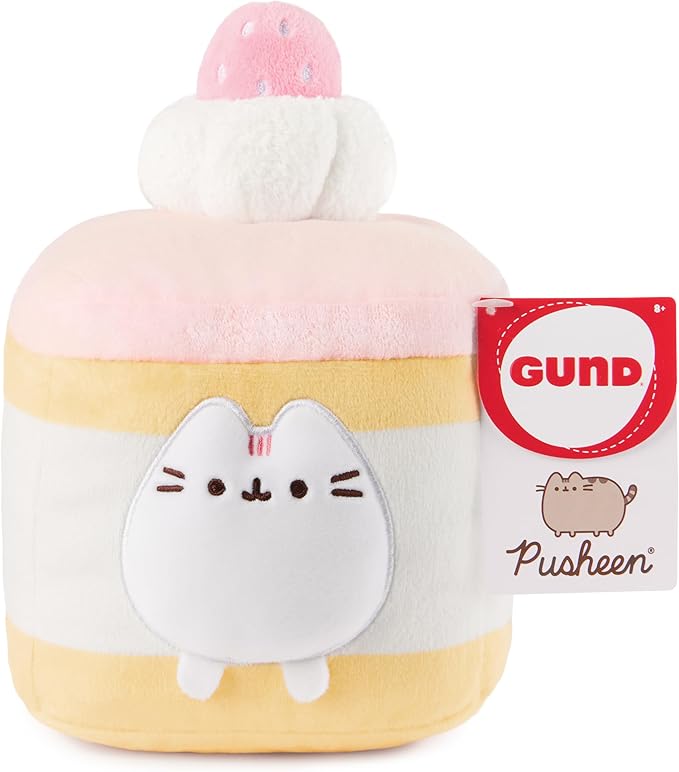 Pusheen Sweets: Strawberry Sponge Cake